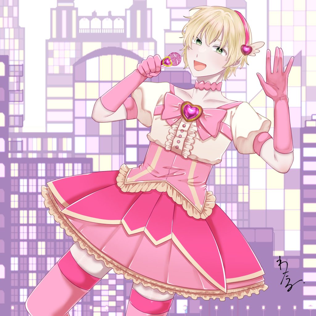 鷹松ピアノ/ステージ衣装イラスト